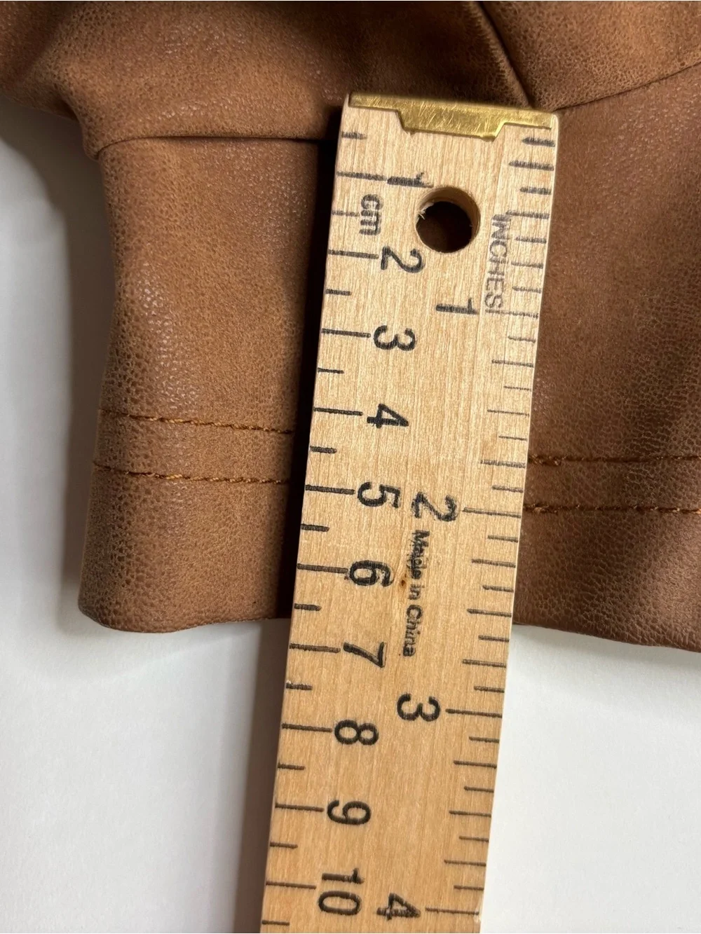 Free People Roma Vegan Suede Shorts Brown High Rise XS